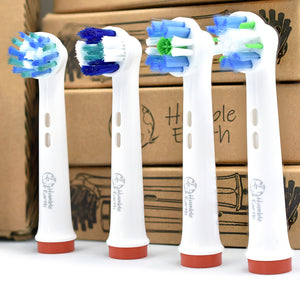 Replacement Heads Compatible With Oral-B* Electric Toothbrush - 16 Pack - 4 Types