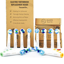 Load image into Gallery viewer, Replacement Heads Compatible With Oral-B* Electric Toothbrush - 16 Pack - 4 Types