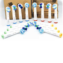 Load image into Gallery viewer, Replacement Heads Compatible With Oral-B* Electric Toothbrush - 16 Pack - 4 Types